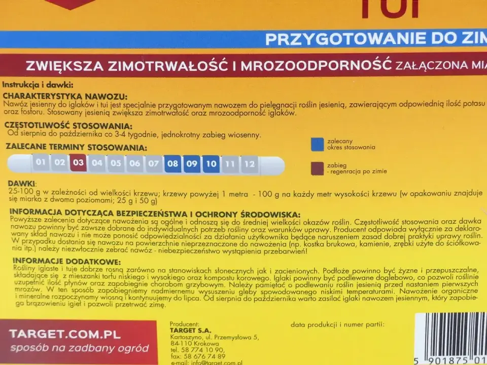 Nawożenie tui bez błędów - kiedy i czym zasilać?